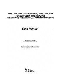 DataSheet TMS320F2808 pdf